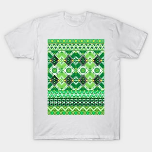 Abstract colorful patterns background T-Shirt